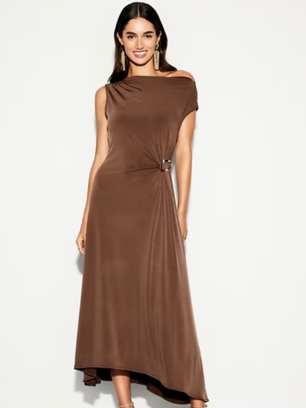 Old Navy The Occasion brown dress
